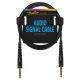 AC-211-900 Boston  audio signal cable, 6.3mm jack mono to 6.3mm jack mono, 9.00 meter