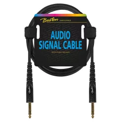   AC-222-300 Boston  audio signal cable, 6.3mm jack stereo to 6.3mm jack stereo, 3.00 meter