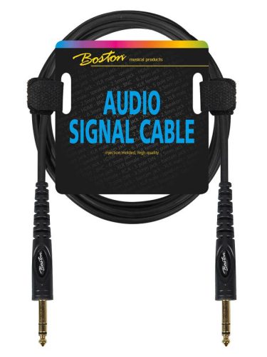 AC-222-300 Boston  audio signal cable, 6.3mm jack stereo to 6.3mm jack stereo, 3.00 meter