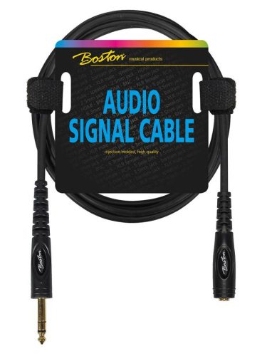 AC-242-150 Boston  audio signal cable, 6.3mm female jack stereo to 6.3mm jack stereo, 1.50 meter