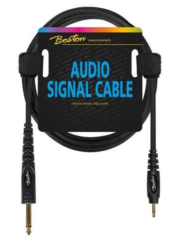 AC-251-030 Boston  audio signal cable, 3.5mm jack mono to 6.3mm jack mono, 0.30 meter