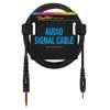 AC-251-030 Boston  audio signal cable, 3.5mm jack mono to 6.3mm jack mono, 0.30 meter