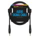 AC-266-150 Boston  audio signal cable, 3.5mm jack stereo to 3.5mm jack stereo, 1.50 meter