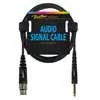 AC-292-600 Boston  audio signal cable, XLR female to 6.3mm jack stereo, 6.00 meter