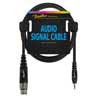 AC-296-030 Boston  audio signal cable, XLR female to 3.5mm jack stereo, 0.30 meter