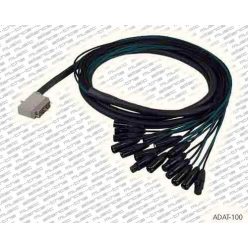   ADAT100 Proel  multi adapter cable, black, 4 meter cmi48,ed56mv-8 x nc3mx+8 x nc3fx