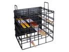 ADR-012 Boston  drumstick storage rack, stackable, black