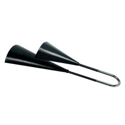 AG-10 Hayman  agogo bell, black, 2-tone, small