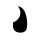 AG-100-B Boston  pickguard, acoustic, teardrop model, self adhesive, black