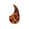 AG-100-MY Boston  pickguard, acoustic, teardrop model, self adhesive, marble yellow