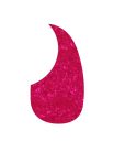 AG-100-PP Boston  pickguard, acoustic, teardrop model, self adhesive, pearl pink