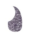 AG-100-PV Boston  pickguard, acoustic, teardrop model, self adhesive, pearl violet