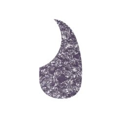   AG-100-PV Boston  pickguard, acoustic, teardrop model, self adhesive, pearl violet