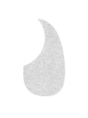 AG-100-SSV Boston  pickguard, acoustic, teardrop model, self adhesive, sparkling silver