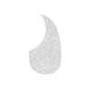 AG-100-SSV Boston  pickguard, acoustic, teardrop model, self adhesive, sparkling silver