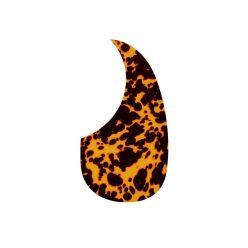   AG-100-WCY Boston  pickguard, acoustic, teardrop model, self adhesive, wild cat yellow