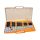 AG-27K Angel  glockenspiel, deluxe model, 27 notes, G-A, in mixed colors case, with 2 pairs of mallets