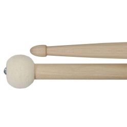   AGN-5A-FH Agner  5-A felthead drumsticks, pair, hickory, 14,4 x 412 mm., 30mm diameter head