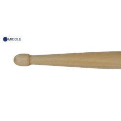   AGN-5B-B Agner  5-B drumsticks, pair, hickory, 15,4 x 412 mm., blue/medium weight
