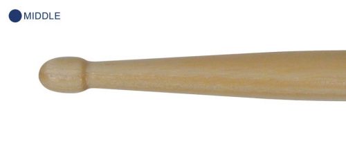 AGN-5B-B Agner  5-B drumsticks, pair, hickory, 15,4 x 412 mm., blue/medium weight