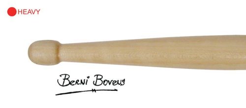 AGN-BEB-R Agner  Berni Bovens signature drumsticks, pair, hickory, red/heavy weight, 15,7 x 409 mm.