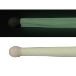   AGN-MA-FLW Agner  marching drumsticks, pair, glow in the dark coating