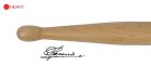 AGN-REC-R Agner  Rene Creemers signature drumsticks, pair, hickory, red/heavy weight, 16,3 x 410 mm.