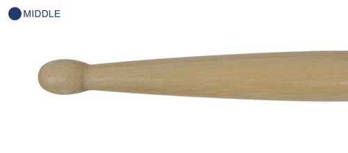 AGN-RK-B Agner  rock drumsticks, pair, hickory, 15,5 x 413 mm., blue/medium weight