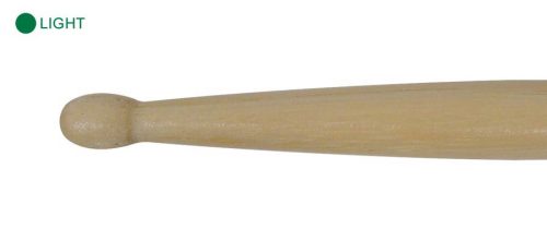 AGN-RK-G Agner  rock drumsticks, pair, hickory, 15,5 x 413 mm., green/light weight