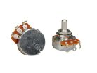 ALP1MG-A39 Alpha  1MEG audio potentiometer, solid shaft, short bushing .250", 3/8" diameter, for pickguard mount