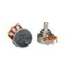 ALP1MG-A39 Alpha  1MEG audio potentiometer, solid shaft, short bushing .250", 3/8" diameter, for pickguard mount