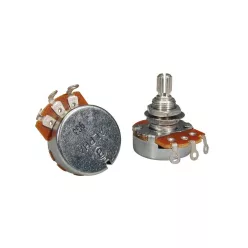   ALP500-A33 Alpha  500K audio potentiometer, standard length bushing .375", 3/8" diameter