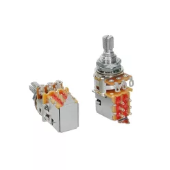   ALPP500-A52 Alpha  push-pull 500K audio potentiometer, standard length bushing .375", 3/8" diameter
