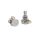 ALPS25-A55 Alpha  small 25K audio potentiometer, 16mm. 10mm. bushing, M7x0,75 thread