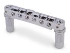 ALTOM-CH TonePros  aluminum tune-o-matic bridge, metric/for import guitars, bell brass saddles, chrome