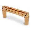 ALTOM-G TonePros  aluminum tune-o-matic bridge, metric/for import guitars, bell brass saddles, gold