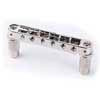 ALTOM-N TonePros  aluminum tune-o-matic bridge, metric/for import guitars, bell brass saddles, nickel