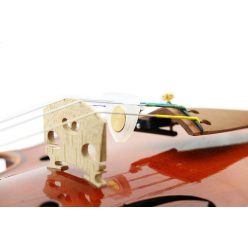   AMV-PRO-WH Alpine Mute Co. Professional violin / viola mute, shield Menuhin style with brass insert, white