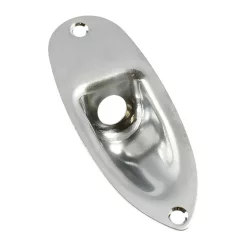   AP0610010 Allparts  jackplate for Strat, with mounting screws, chrome