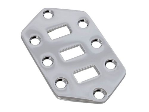 AP0656010 Allparts  switch plate for Jaguar®, chrome