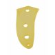 AP0659002 Allparts  control plate for Jaguar®, gold