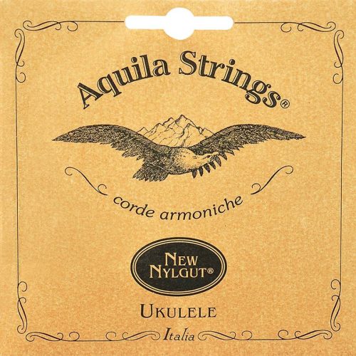 AQ-21U Aquila Nylgut baritone ukulele string set, low D-tuning, D-G-B-E (wound D and G)