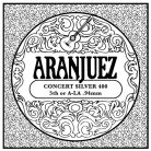 AR-405 Aranjuez Concert Silver A-5 string, silverplated wound nylon, heavy gauge