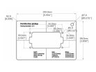 ART-HB Boston  pickup routing template humbucker