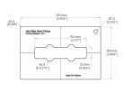 ART-JB/N Boston  pickup routing template JB neck