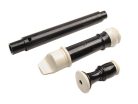 ASRB-301 Angel  soprano recorder, key: C, Baroque system, ABS, 3-piece, 310 mm, black-ivory