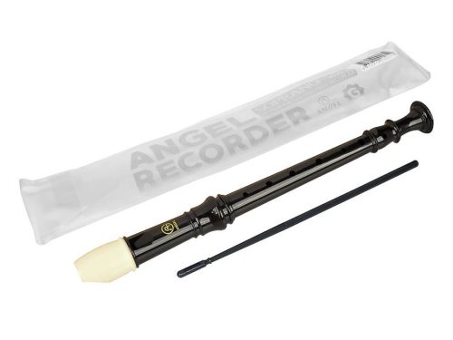 ASRG-220 Angel  soprano recorder, key: C, German system, ABS, 2-piece, 325 mm, black-ivory