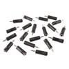 AT-120/20 Boston  adaptor, 6,3mm jack female stereo, 20 pcs bulk pack, 3,5mm jack male stereo