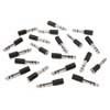 AT-165/20 Boston  adaptor, 3,5mm jack female stereo, 20 pcs bulk pack, 6,3mm jack male stereo