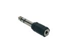 AT-165 Boston  adaptor, 3,5mm jack female stereo, 6,3mm jack male stereo